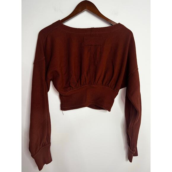 Free People Women's All Nighter Knit T-Shirt Size Small - Picture 6 of 6